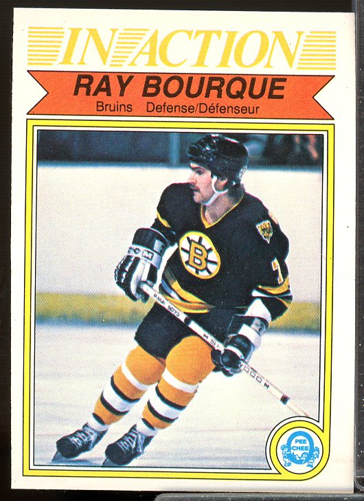 Ray Bourque IA Card 1982-83 O-Pee-Chee #24  Image 1