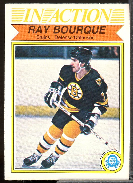 Ray Bourque IA Card 1982-83 O-Pee-Chee #24  Image 1