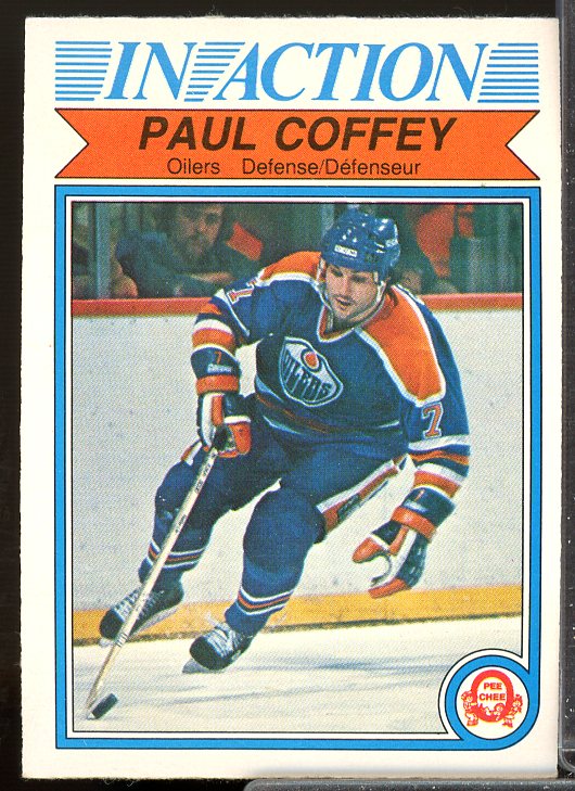Paul Coffey IA Card 1982-83 O-Pee-Chee #102  Image 1