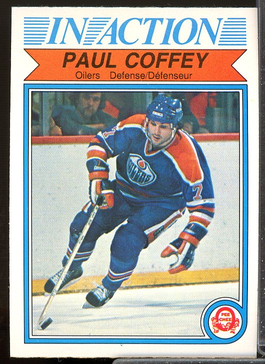Paul Coffey IA Card 1982-83 O-Pee-Chee #102  Image 1
