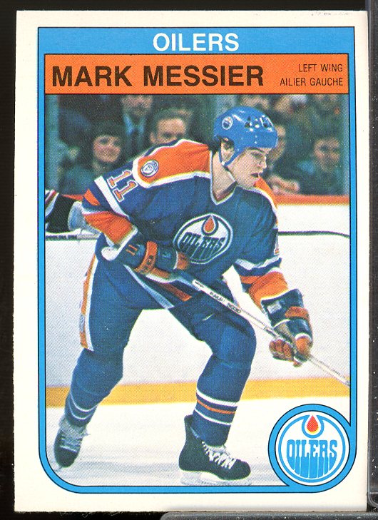 Mark Messier Card 1982-83 O-Pee-Chee #117  Image 1