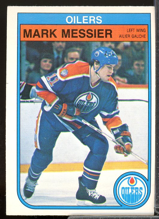 Mark Messier Card 1982-83 O-Pee-Chee #117  Image 1