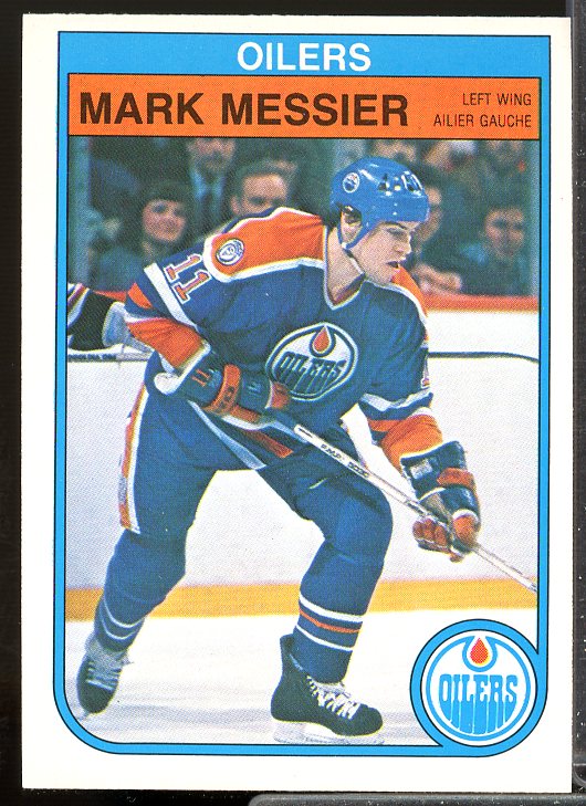 Mark Messier Card 1982-83 O-Pee-Chee #117  Image 1