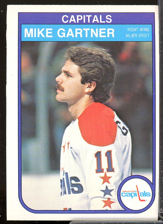 Mike Gartner Card 1982-83 O-Pee-Chee #363  Image 1