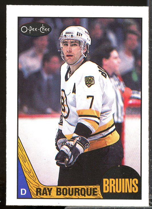 Ray Bourque Card 1987-88 O-Pee-Chee #87  Image 1