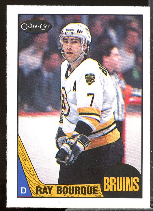 Ray Bourque Card 1987-88 O-Pee-Chee #87  Image 1