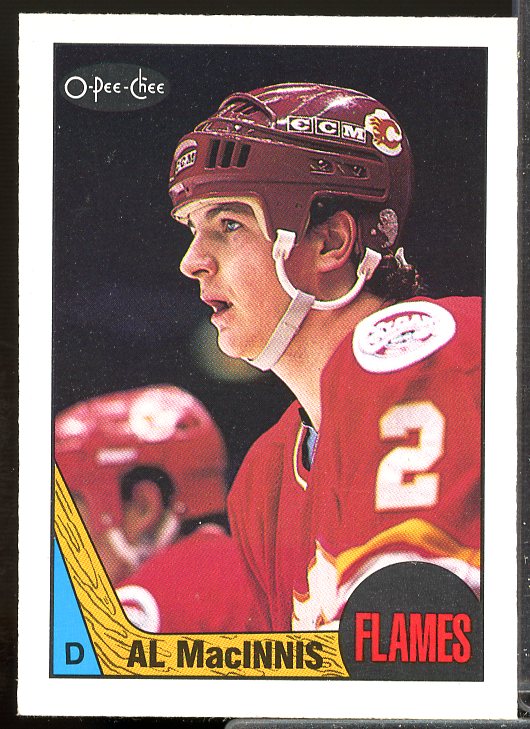 Al MacInnis Card 1987-88 O-Pee-Chee #72  Image 1