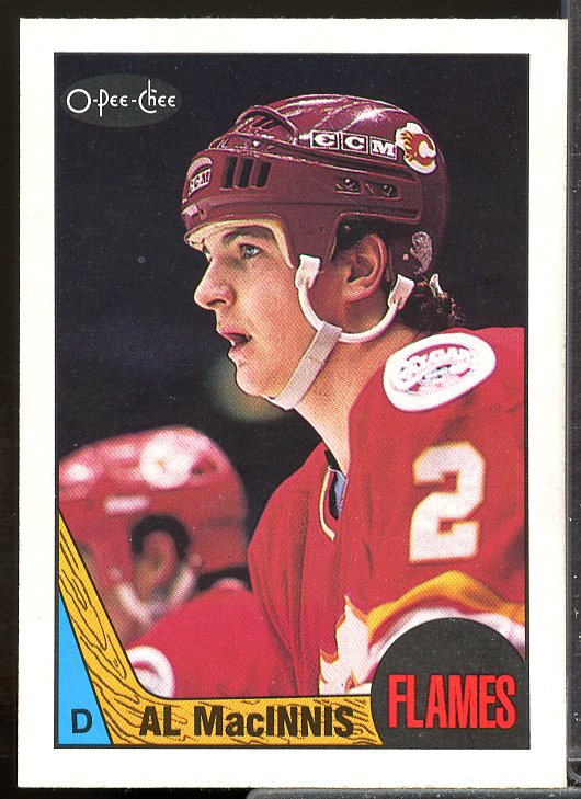 Al MacInnis Card 1987-88 O-Pee-Chee #72  Image 1