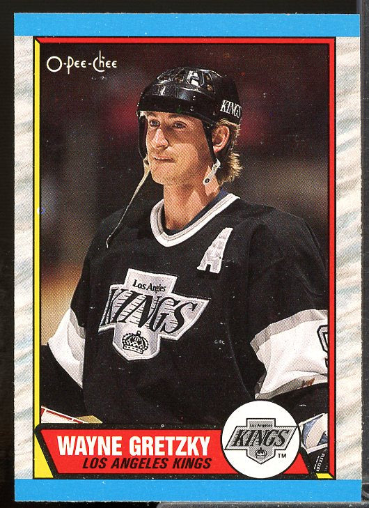 Wayne Gretzky Card 1989-90 O-Pee-Chee #156  Image 1