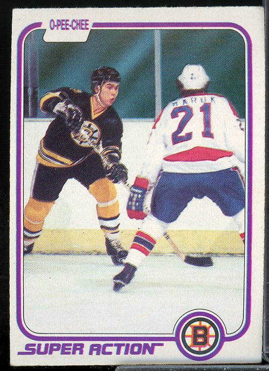 Ray Bourque SA Card 1981-82 O-Pee-Chee #17  Image 1