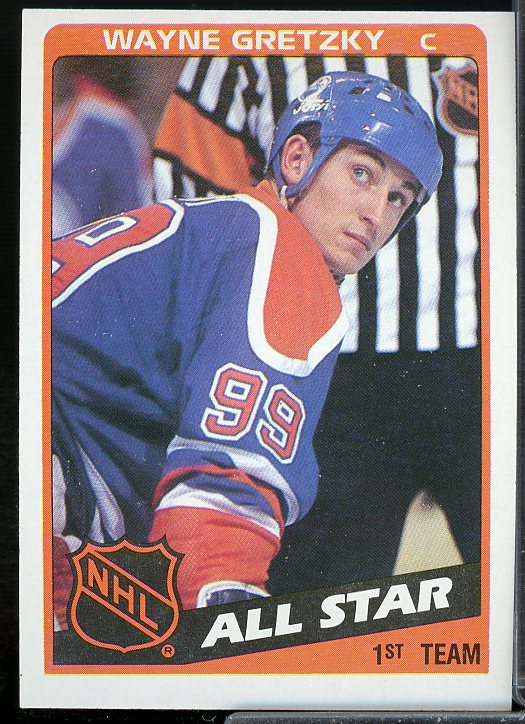 Wayne Gretzky AS Card 1984-85 Topps #154  Image 1