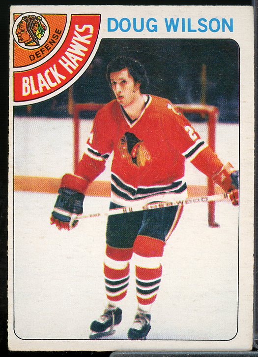 Doug Wilson Rookie Card 1978-79 O-Pee-Chee #168  Image 1