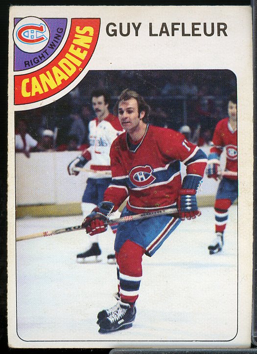 Guy Lafleur Card 1978-79 O-Pee-Chee #90  Image 1