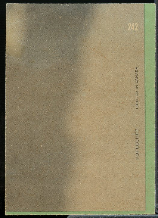 Frank Mahovlich AS2 Card 1970-71 O-Pee-Chee #242  Image 2