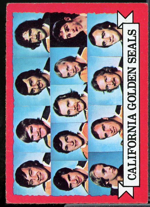 Golden Seals Team Card 1973-74 O-Pee-Chee #95  Image 1