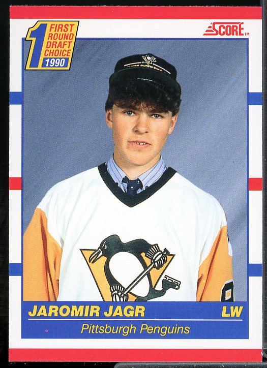 Jaromir Jagr Rookie Card 1990-91 Score Canadian #428  Image 1