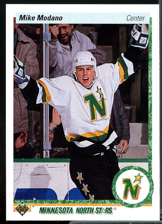Mike Modano Rookie Card 1990-91 Upper Deck #46  Image 1