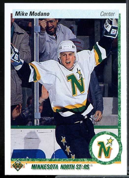 Mike Modano Rookie Card 1990-91 Upper Deck #46  Image 1
