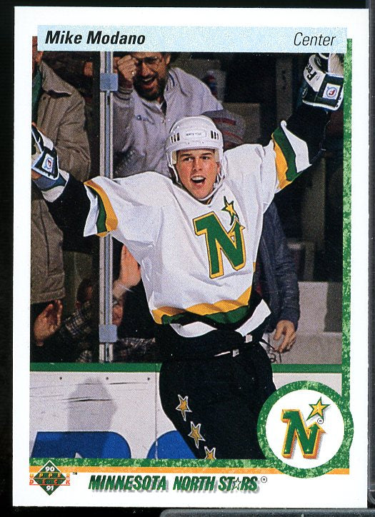 Mike Modano Rookie Card 1990-91 Upper Deck #46  Image 1