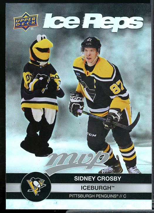 Sidney Crosby/Iceburgh Card 2023-24 Upper Deck MVP Ice Reps #IR6  Image 1