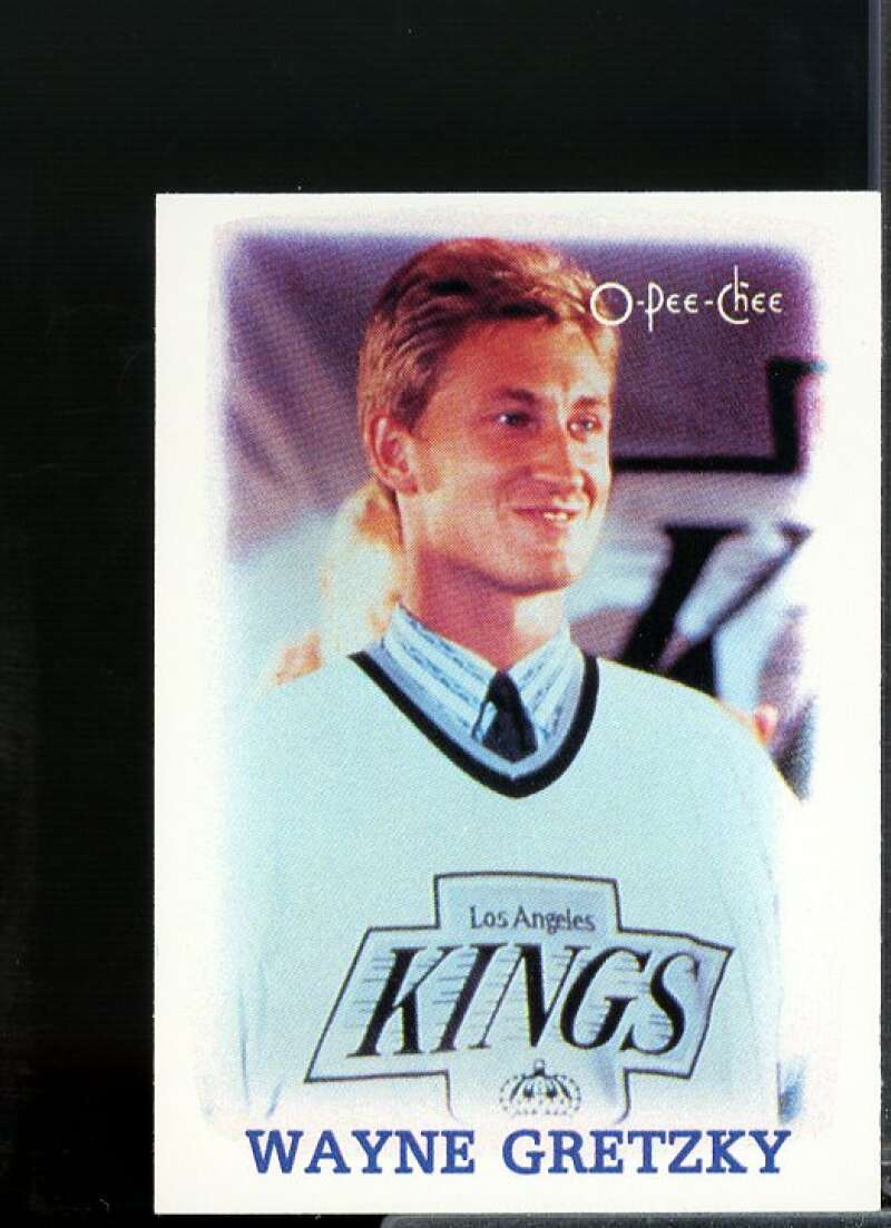 Wayne Gretzky Card 1988-89 O-Pee-Chee Minis #11  Image 1