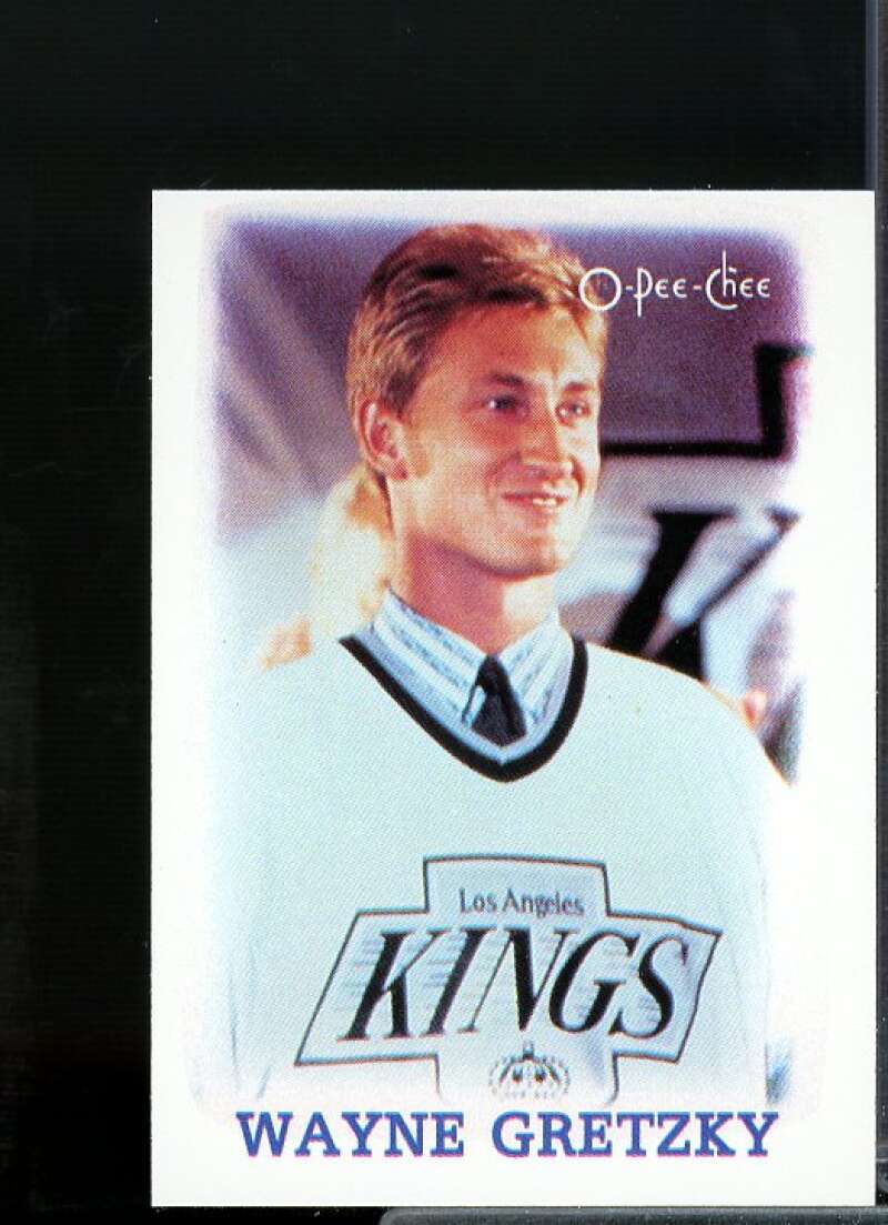 Wayne Gretzky Card 1988-89 O-Pee-Chee Minis #11  Image 1