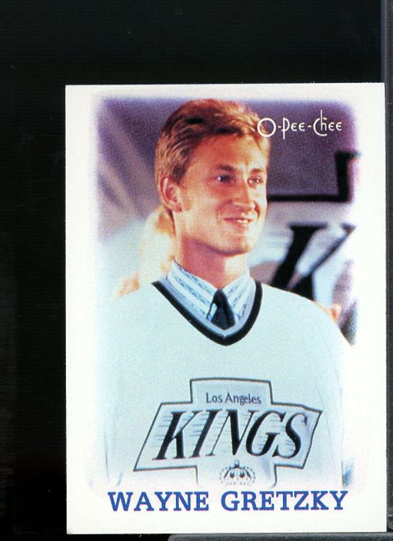 Wayne Gretzky Card 1988-89 O-Pee-Chee Minis #11  Image 1