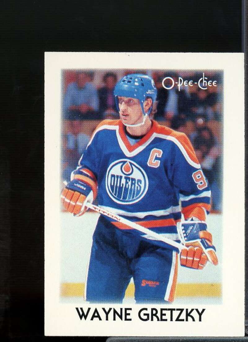 Wayne Gretzky Card 1987-88 O-Pee-Chee Minis #13  Image 1