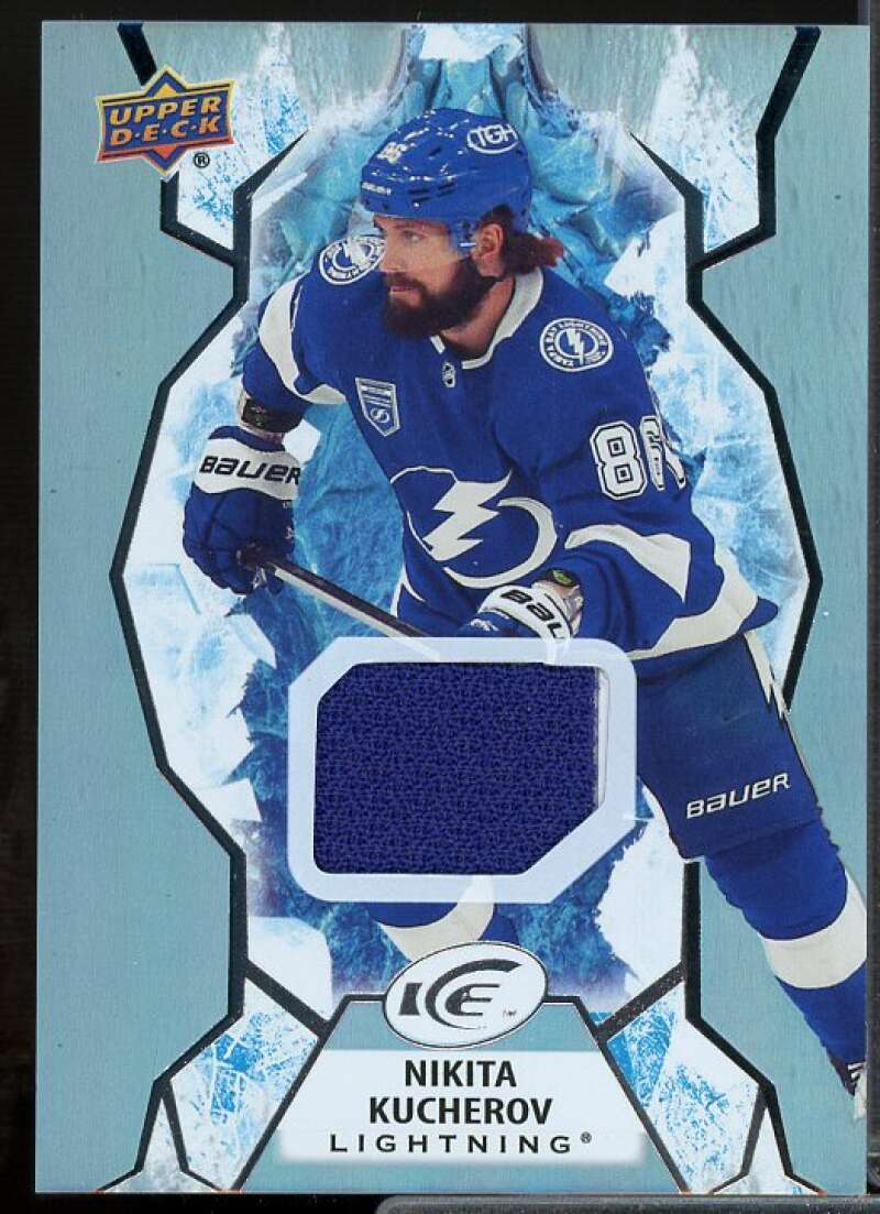 Nikita Kucherov Card 2021-22 Upper Deck Ice Jerseys #26  Image 1
