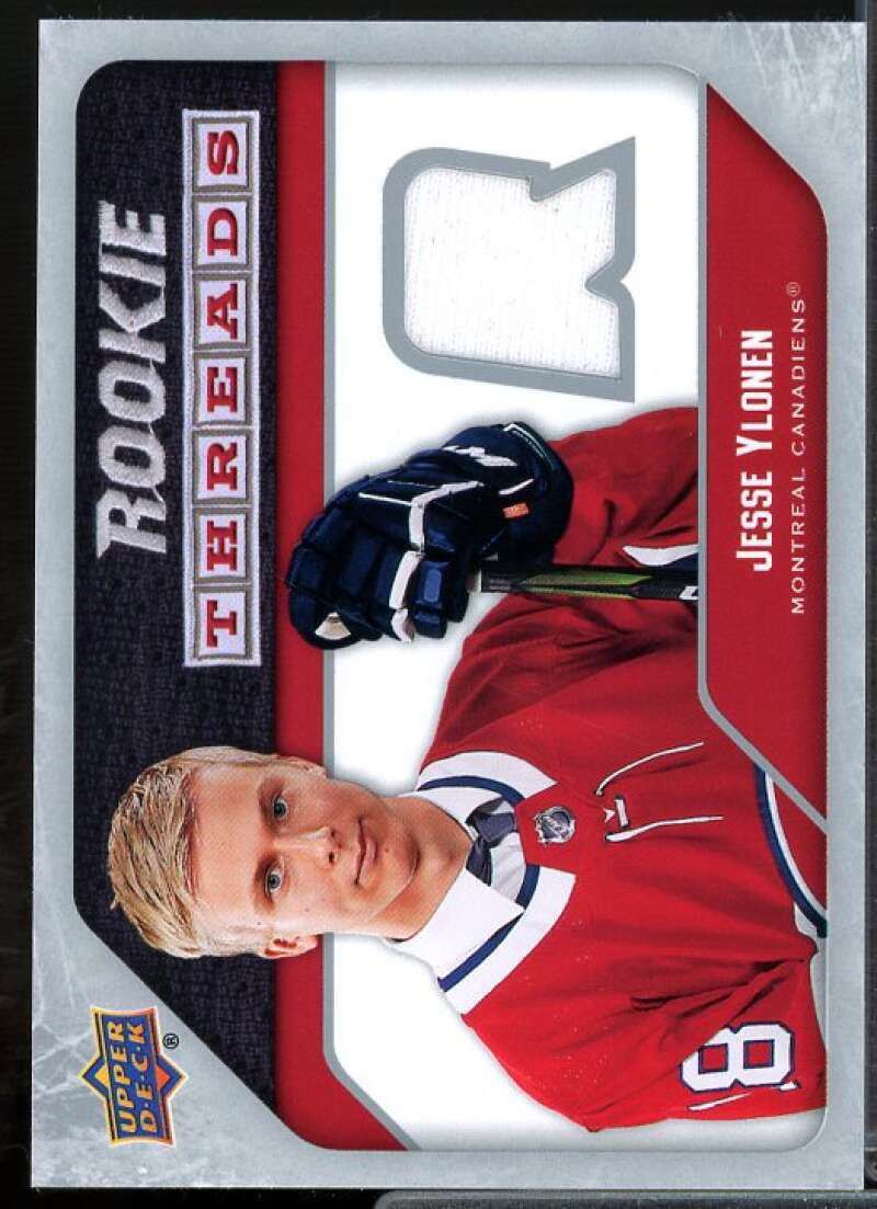 Jesse Ylonen Rookie Card 2021-22 Upper Deck Rookie Threads Retro #RTJY  Image 1