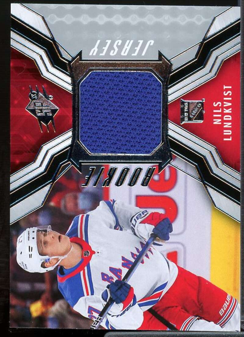 Nils Lundkvist Rookie Card 2021-22 SPx Rookie Jerseys #RJNL  Image 1