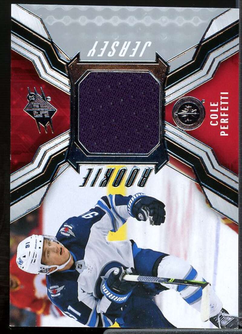 Cole Perfetti Rookie Card 2021-22 SPx Rookie Jerseys #RJCP  Image 1