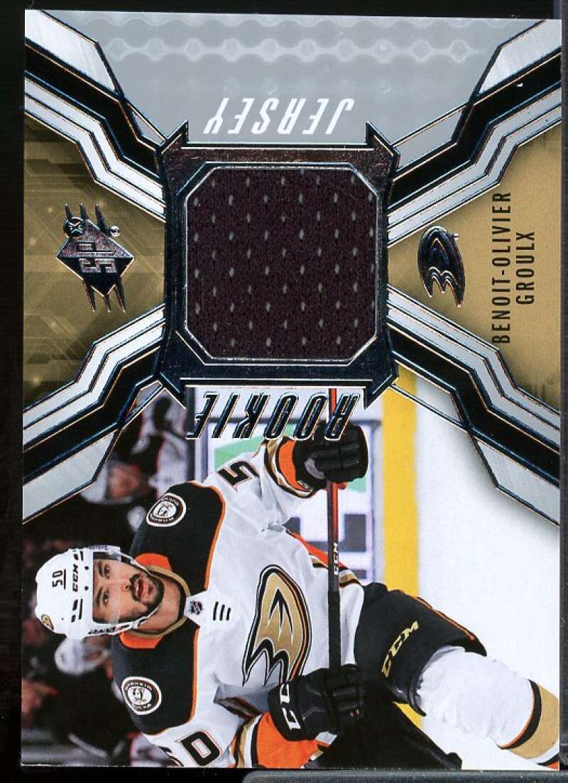 Benoit-Olivier Groulx Rookie Card 2021-22 SPx Rookie Jerseys #RJBG  Image 1