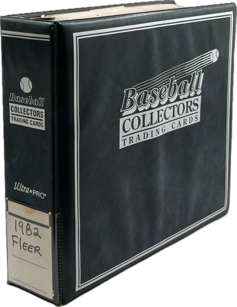 1982 Fleer Baseball Hand Collated Binder Set 1-660 Image 4