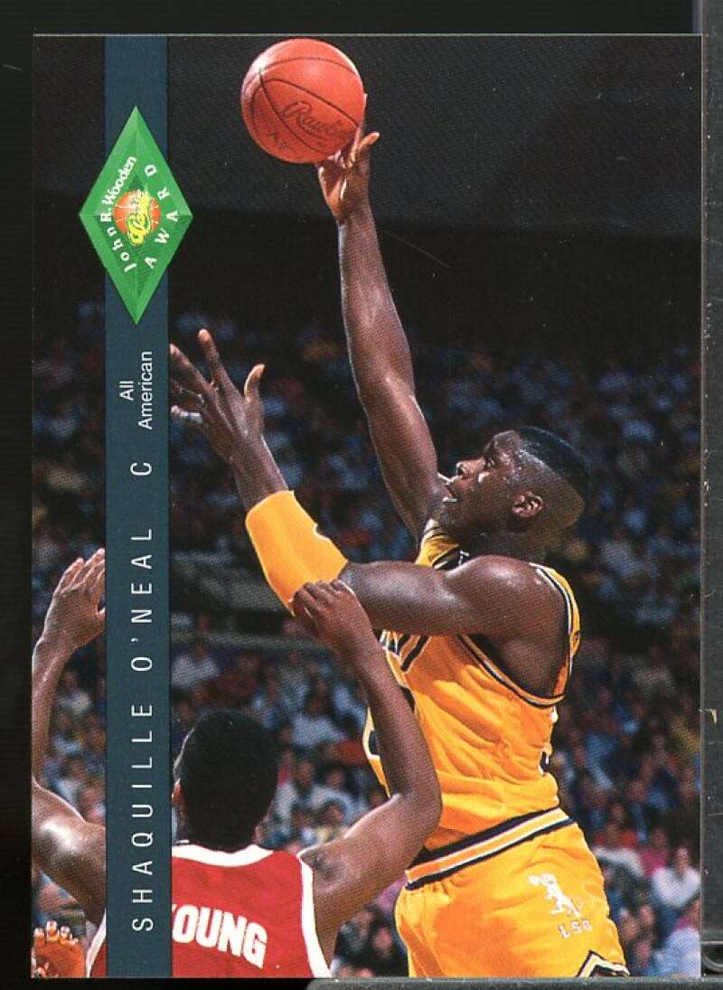 Shaquille O'Neal JWA Rookie Card 1992 Classic Four Sport #318A  Image 1