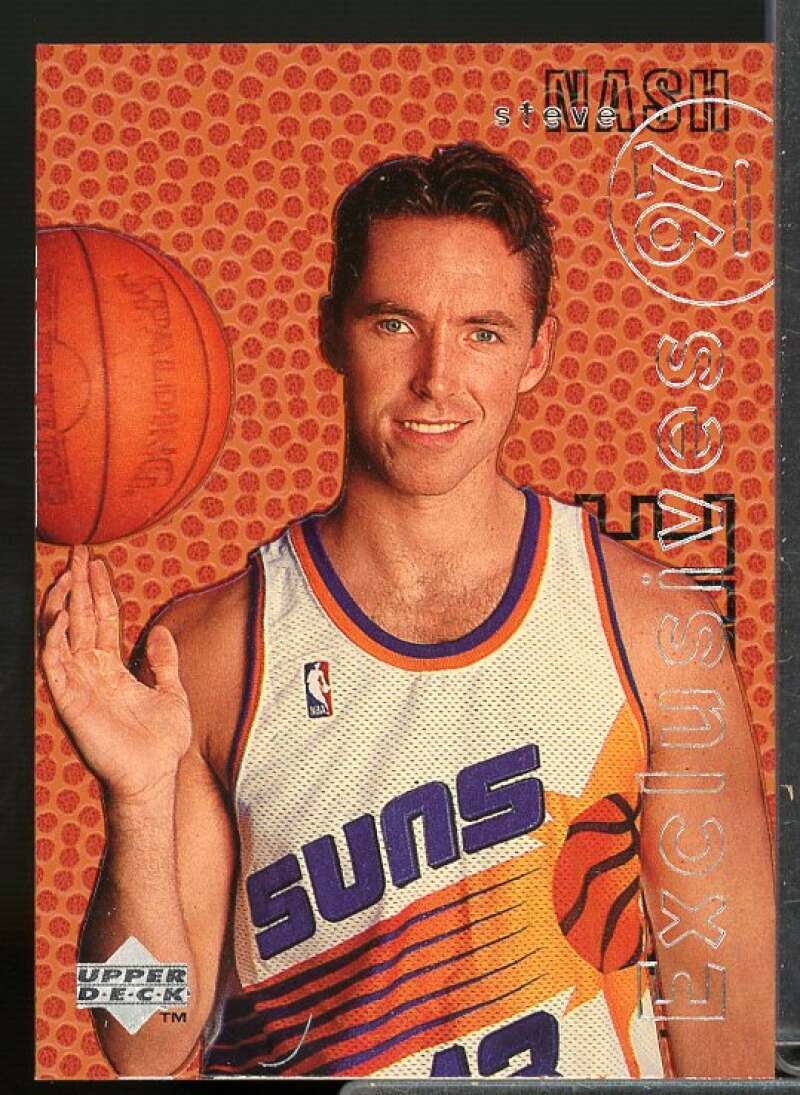 Steve Nash Rookie Card 1996-97 Upper Deck Rookie Exclusives #R18  Image 1