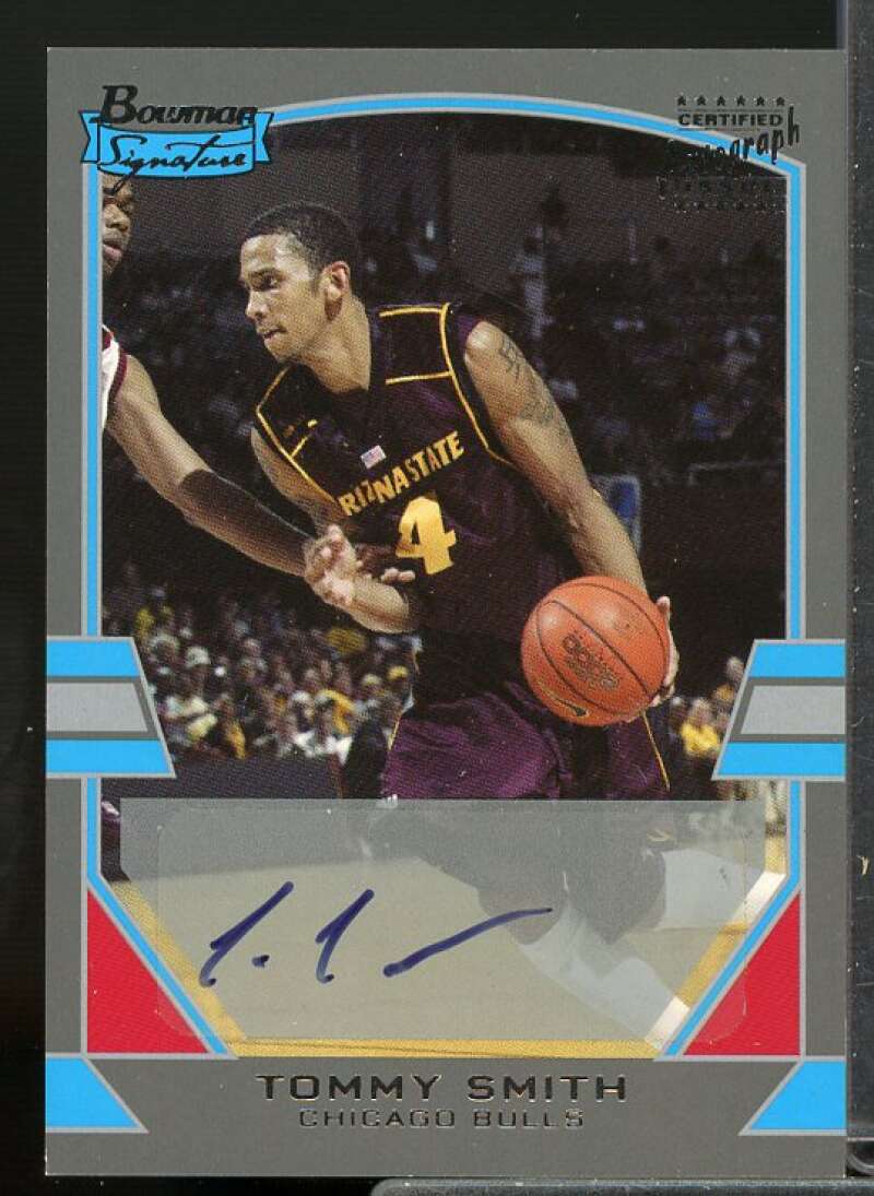 Tommy Smith Card 2003-04 Bowman Signature Edition Silver #109  Image 1