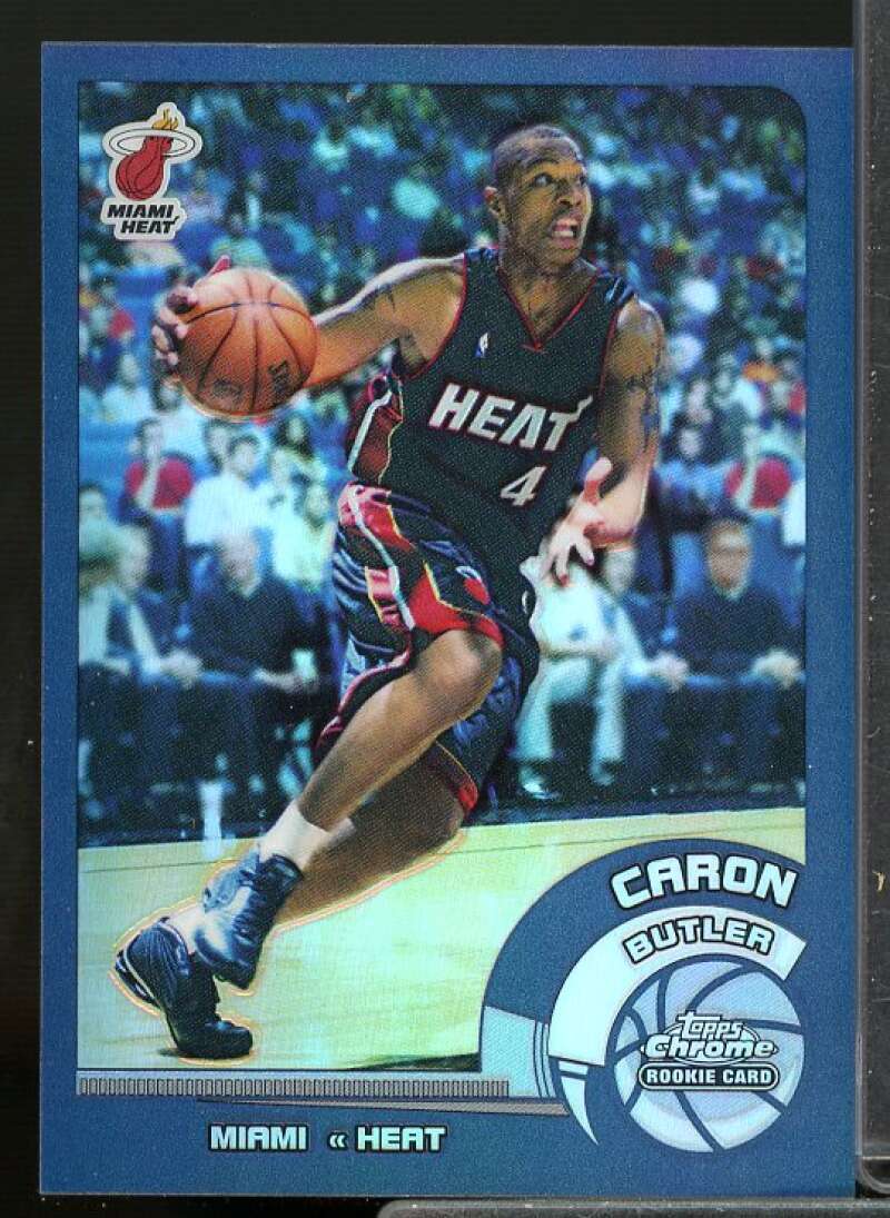 Caron Butler Rookie Card 2002-03 Topps Chrome Refractors #164  Image 1