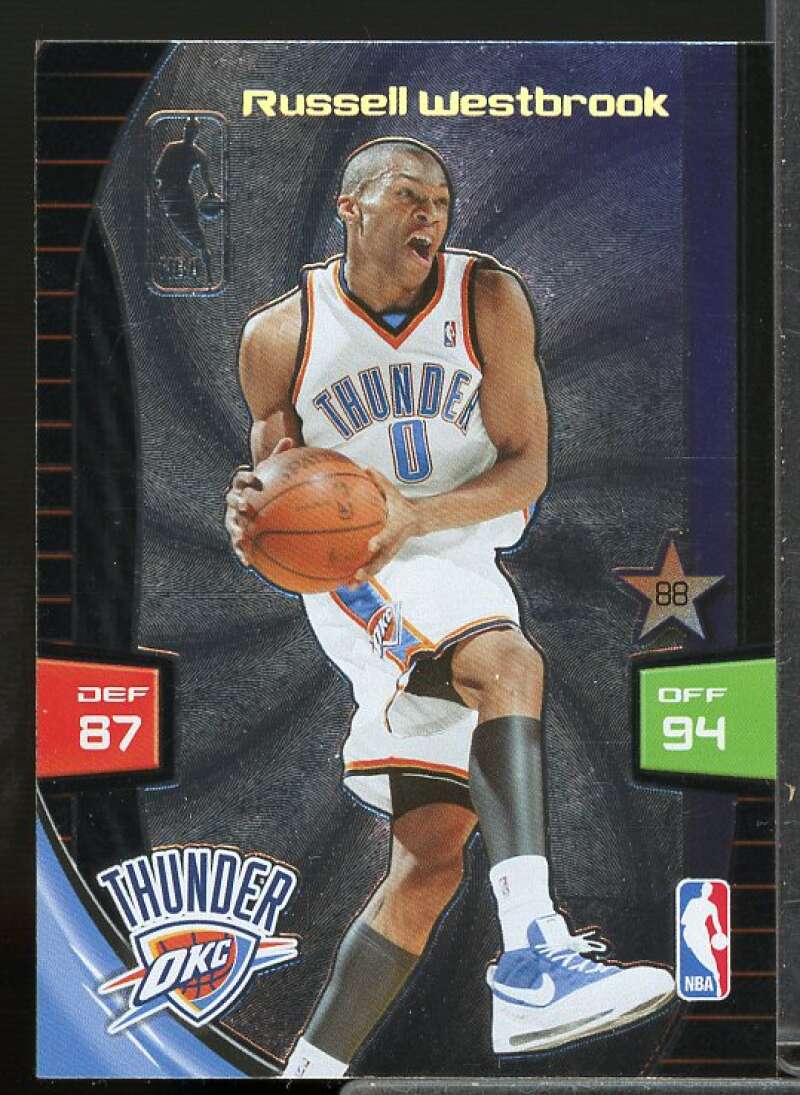 Russell Westbrook Card 2009-10 Adrenalyn XL Extra #30  Image 1