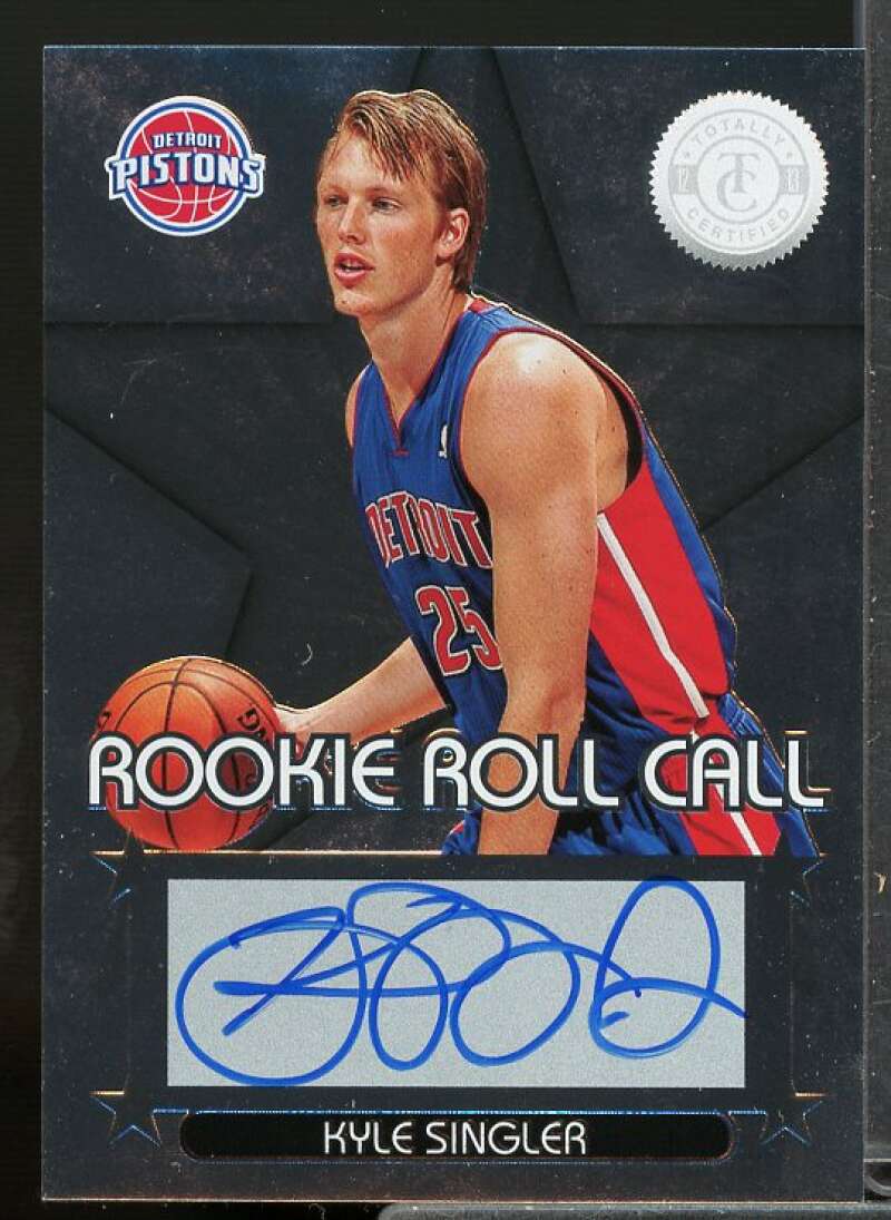 Kyle Singler Rookie 2012-13 Totally Certified Rookie Roll Call Autographs #50  Image 1