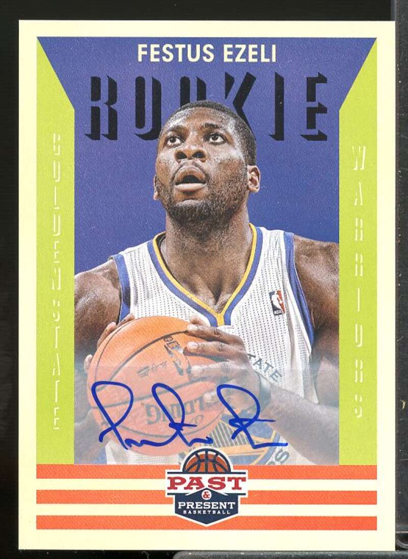 Festus Ezeli Rookie Card 2012-13 Panini Past and Present Signatures #156  Image 1