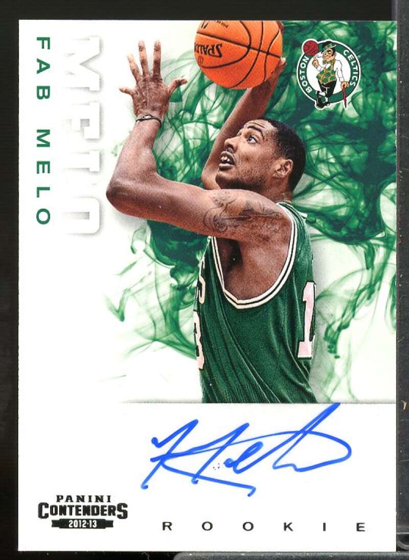 Fab Melo AU Rookie Card 2012-13 Panini Contenders #221  Image 1