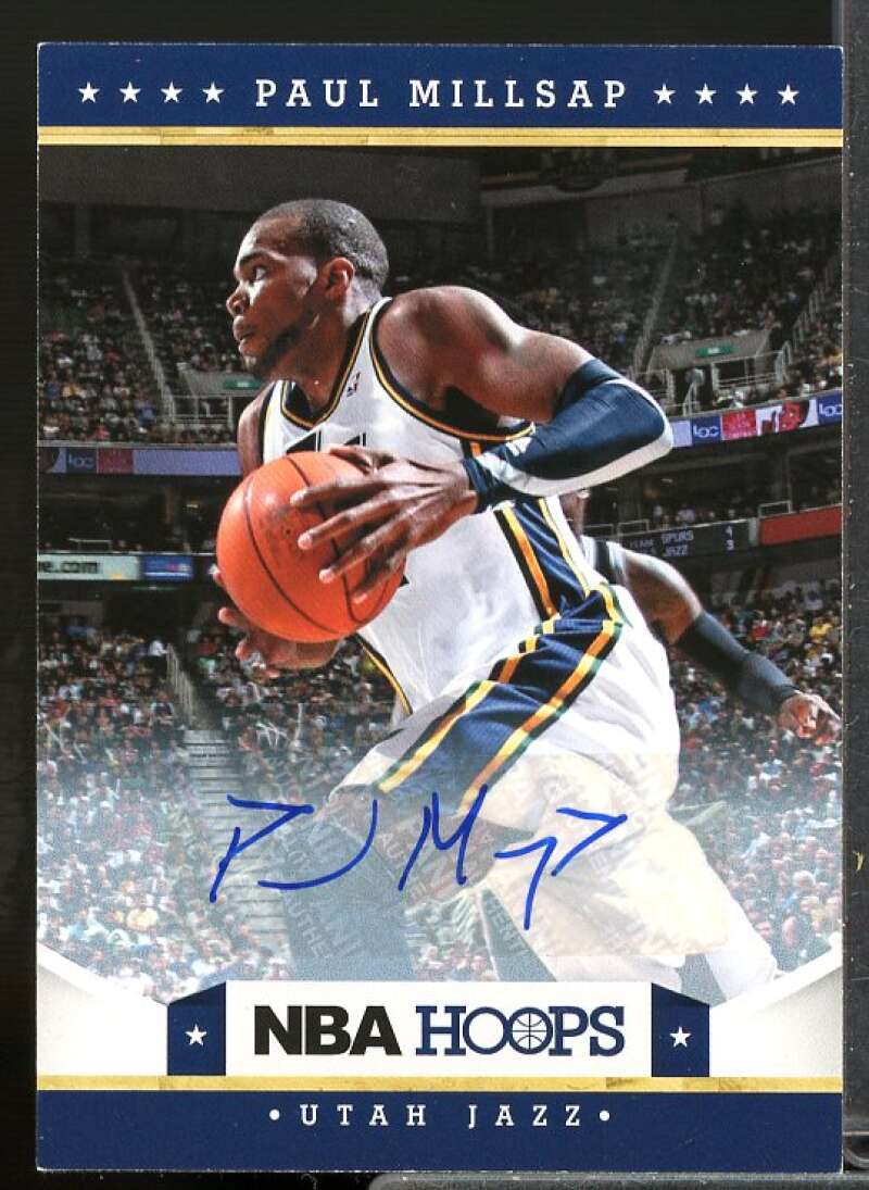 Paul Millsap Card 2012-13 Hoops Autographs #144  Image 1
