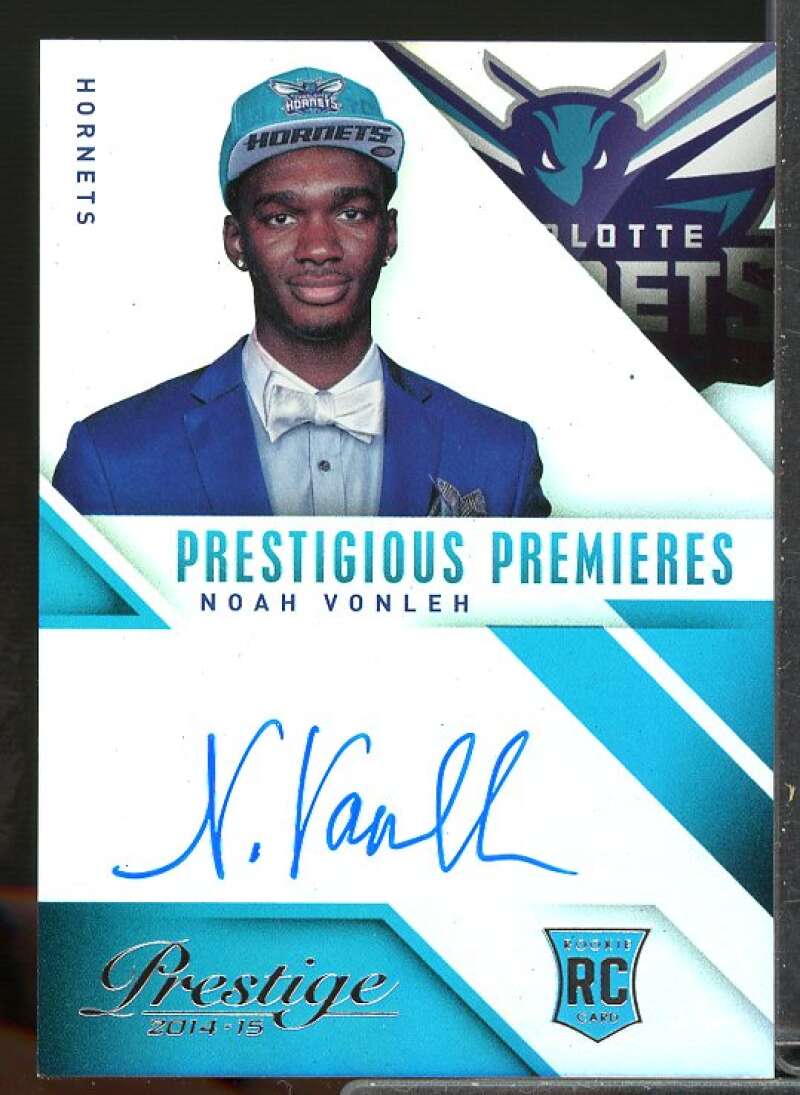 Noah Vonleh Rookie Card 2014-15 Prestige Prestigious Premieres Signatures #PPNV  Image 1