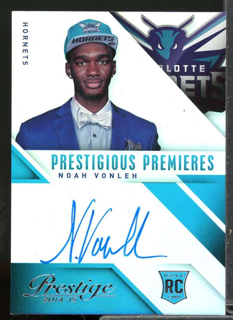 Noah Vonleh Rookie Card 2014-15 Prestige Prestigious Premieres Signatures #PPNV  Image 1