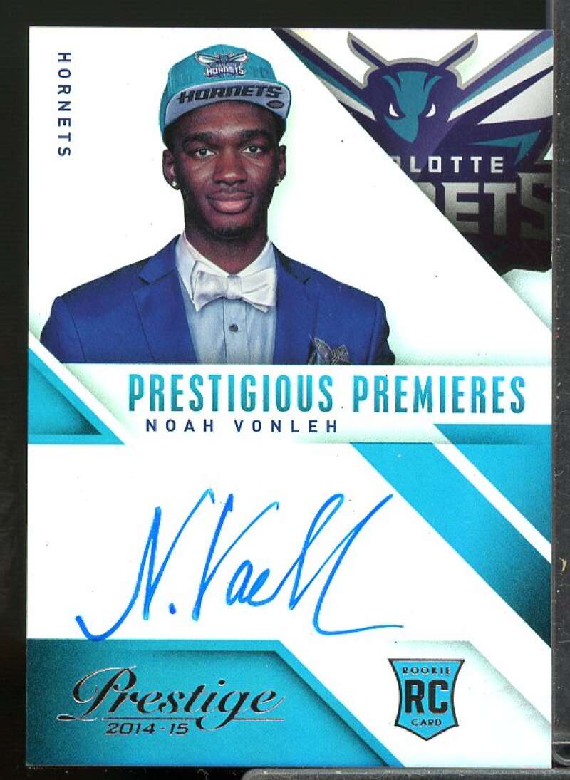 Noah Vonleh Rookie Card 2014-15 Prestige Prestigious Premieres Signatures #PPNV  Image 1