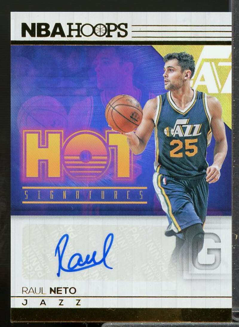Raul Neto Card 2016-17 Hoops Hot Signatures #27  Image 1