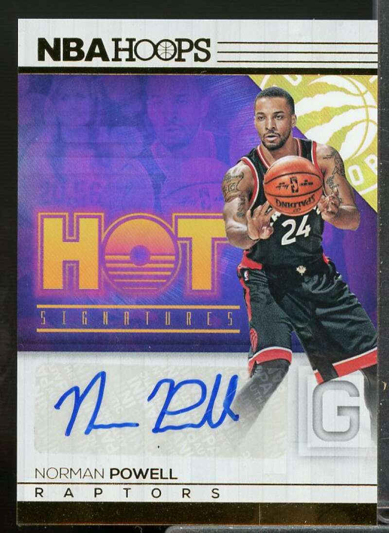 Norman Powell Card 2016-17 Hoops Hot Signatures #38  Image 1