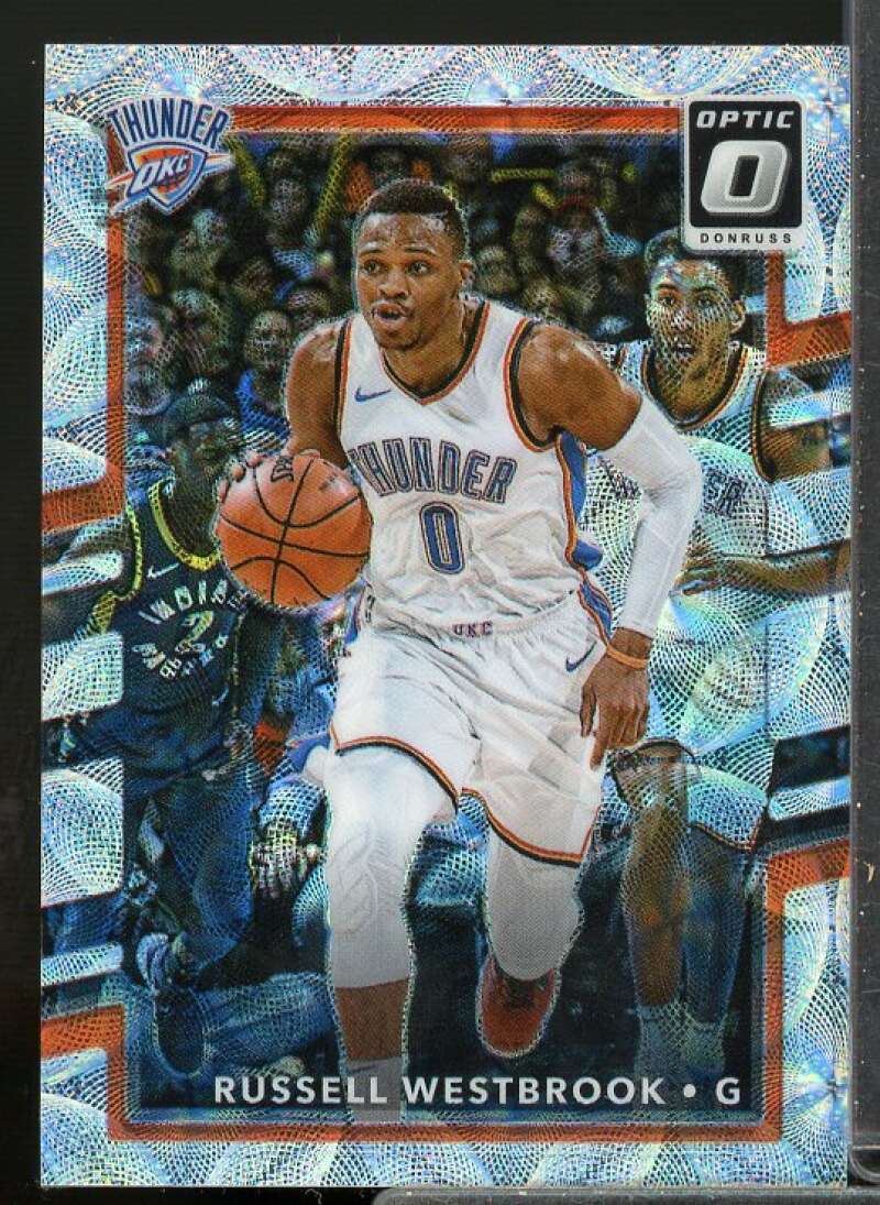 Russell Westbrook Card 2017-18 Donruss Optic Premium #101  Image 1