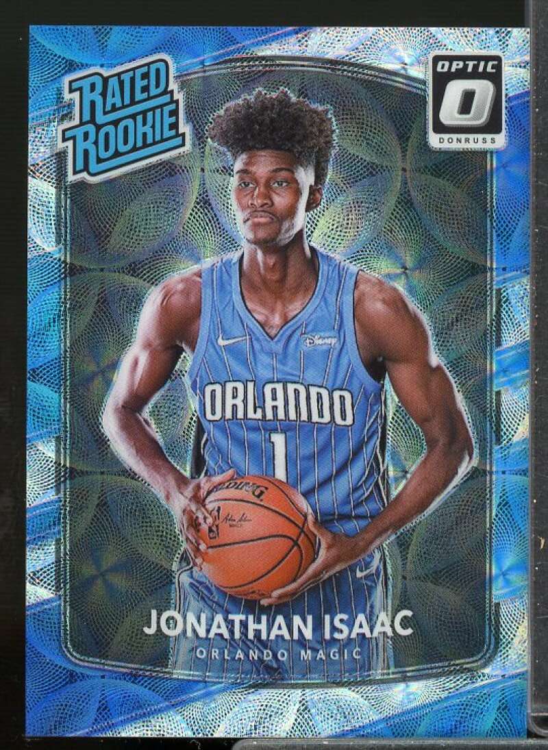 Jonathan Isaac Rookie Card 2017-18 Donruss Optic Premium #195  Image 1